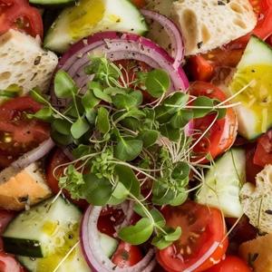 Salad with Pitta Bread