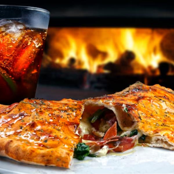 Flames Chef Special Calzone