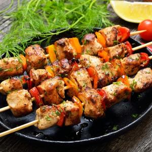 Chicken Grill Kebab Meal