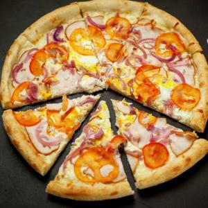 Bacon And Ham Pizza