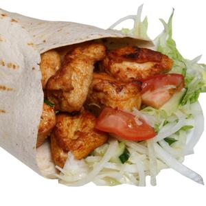 Chicken Doner Wrap with Meal