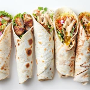 Mix Doner Wrap with Meal